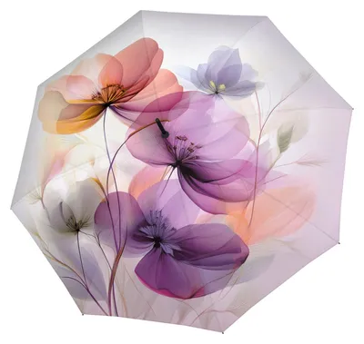 Image de doppler parapluie canne parapluie Carbonsteel Long AC Printed Pattern Everbloom multicolore