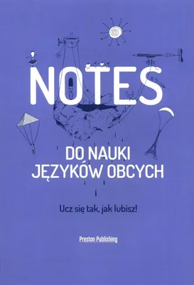 Productafbeelding van Notes do nauki języków obcych niebieski