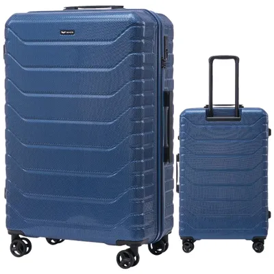 Image de Valise, en polycarbonate, serrure homologuée TSA, bleu