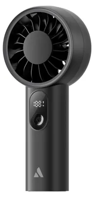 Produktbild von Aecooly Halo 03 Tragbarer Handventilator Schwarz, 5 Stufen, 2000 mAh, bis 10 Std. Laufzeit, 6 m/s