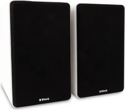 Image de Audioblock Block S-250, 2 voies, 40 W, 40 - 20 000 Hz, 4 ohms, blanc