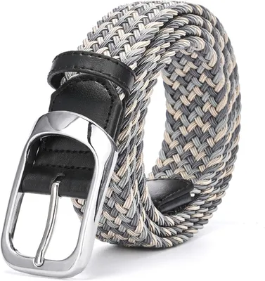 Imagen del producto de Cinturón elástico ajustable, de 3,4 cm de ancho, uni, para ropa