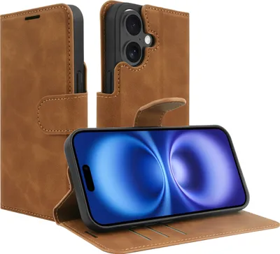 Produktbild von Hülle Apple iPhone 16 Schutzhülle - Cazy - Braun
