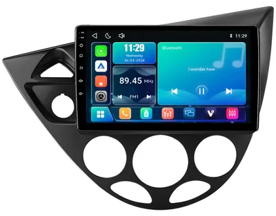Produktbild von Linux Radio 9 Zoll für Ford Focus Mk1 1998-2004 kabellos CarPlay Android USB Auto Navi Bluetooth 5.1 RDS