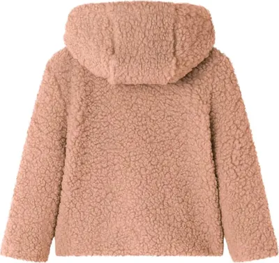 Image de vidaXL Veste à capuche pour enfants en Fourrure artificielle Teddy Cognac clair 92