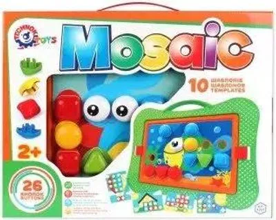 Produktbild von Mosaik Für Kinder Bunte Bilder Perlen Tiere Natur 6269