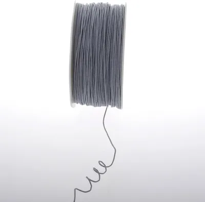 Produktbild von Drahtkordel grau - 1 mm Ø - 100 m - 212169-1-100-13