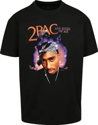 Zdjęcie produktu dla Męska koszulka Mr. Tee Tupac All Eyez On Me Anniversary Oversize Tee, czarna – rozmiar S