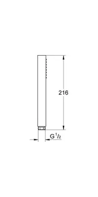 Produktbild von GROHE Rainshower Aqua Cube Stick, Graphit, 1 Stück(e)