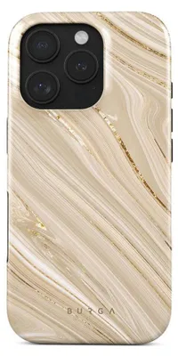Produktbild von BURGA Hülle Tough MagSafe iPhone 16 Pro Full Glam, Cover, Apple, iPhone 16 Pro, 15,9 cm (6.27"), Beige