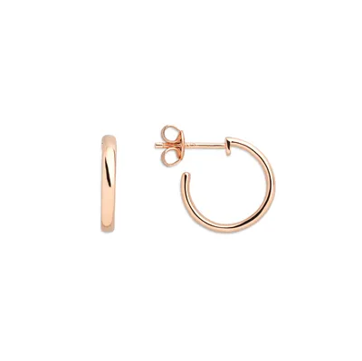 Produktbild von Xenox XS3461R Ohrringe Creolen Damen Modern Classic Silber Rosé Ø 15 mm