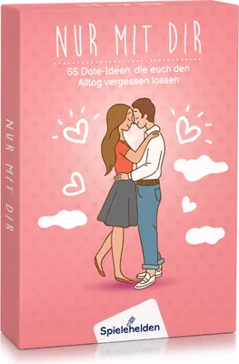 Produktbild von Nur mit dir Kartenspiel für Paare 55 liebevolle Date-Ideen  Hochzeitsgeschenk