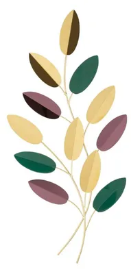 Imagen del producto de Mauro Ferretti, panel decorativo para pared, colorido, 31 x 1,9 x 61 cm