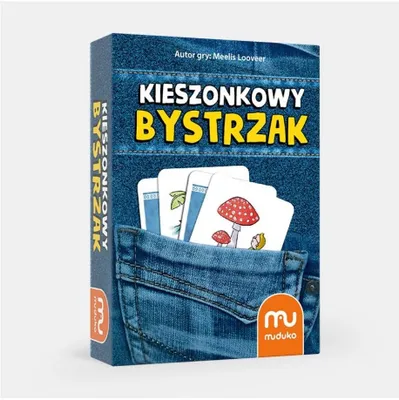 Produktbild von Muduko Gra Kieszonkowy Bystrzak karciana