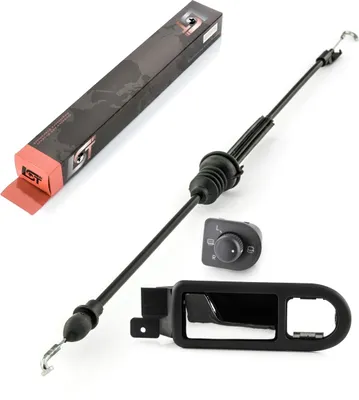 Produktbild von Türöffner Griffschale Spiegelschalter Bowdenzug vorne links für VW Golf 1J IV