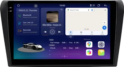 Immagine prodotto di 2K Display Autoradio Android 128GB per Mazda 3 2003-2009 CarPlay Android Auto Navigatore 4G LTE Bluetooth DAB+ SWC