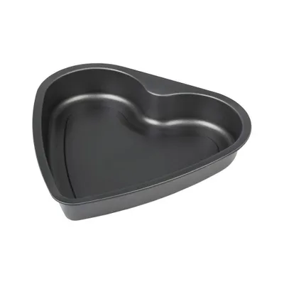Produktbild von CHG - Herz-Backform, anthrazit met. (Ø 24 cm, Höhe 4 cm)