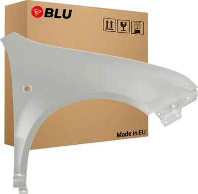 Produktbild von BLU Kotflügel Passend für Skoda Fabia I (6Y) LF7T Rechts Silber DiamantSilber | 1999-2007 | Vorderseite Vorne | Lackiert | Einbaufertig