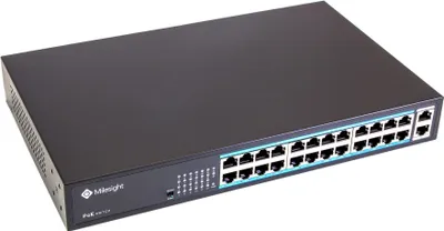 Produktbild von Milesight Industrieller PoE-Switch 400W