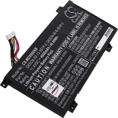 Image de Batterie adaptée à Medion Erazer X6805, Medion MD61635, type GK5CN-00-13-3S1P-0