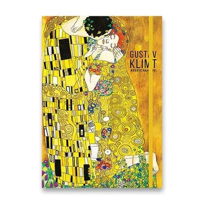 Immagine prodotto di SHKOLYARYK Quaderno di schizzi e note d'arte A5 Gustav Klimt