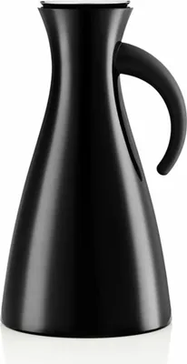 Immagine prodotto di Eva Solo Isolierkanne, Kaffeekanne, Thermokanne, Teekanne, Glas/Kunstoff/Edelstahl, Schwarz, 1 L, 502910