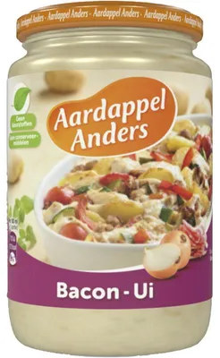 Produktbild von Aardappel Anders Bacon & Zwiebel 390g – Knusprige Kartoffelspezialität mit Bacon & Zwiebeln