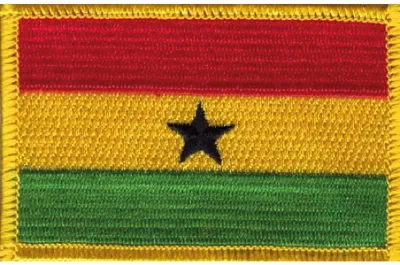 Produktbild von Patch zum Aufbügeln oder Aufnähen Ghana - Groß