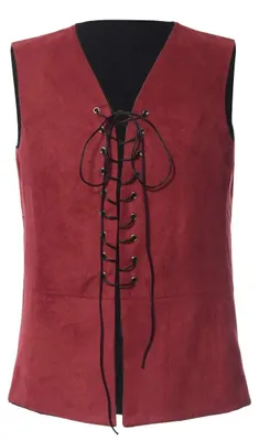 Produktbild von Umkehrbare Schnürweste für Erwachsene im Mittelalter-Stil