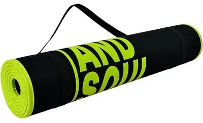 Image de ProFit - Tapis de yoga « Body and Soul » MR1906 (taille unique) (noir)