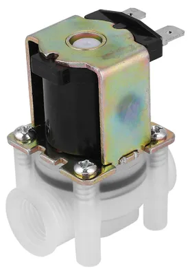 Produktbild von G1/4 Zoll NC Kunststoff-Magnetventil, normalerweise geschlossen, Wassereinlass, AC 220 V