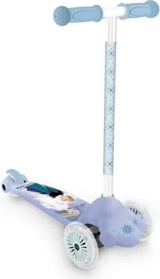 Produktbild von Dreiradroller Frozen Disney, Rutschfestes Deck, PVC Räder 12cm/10cm, Bis zu 50kg