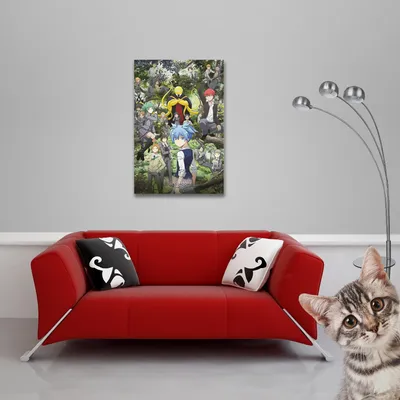 Produktbild von Assassination Classroom - Poster - Forest Group + 1 Packung tesa Powerstrips® - Inhalt 20 Stück