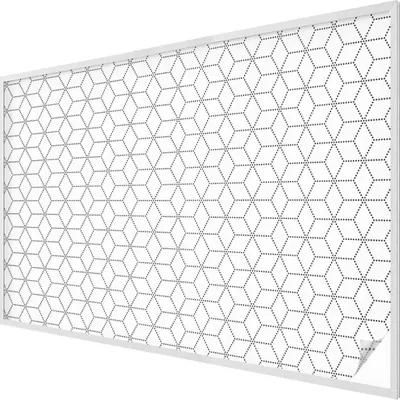 Obrázek produktu pro Vitrážová fólie na okna - 146x200 cm - vitrážový vzor - neprůhledná dekorativní fólie na ochranu soukromí - samolepicí, UV ochrana - tečkované diamanty