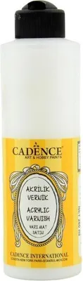 Produktbild von Cadence Lack auf Wasserbasis, seidenglänzend, 250 ml Schutzlack