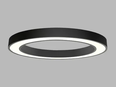 Obrázek produktu pro Stmívatelné stropní LED svítidlo SATURN, Varianta: Ø 600mm, 50W, 3300lm, 3000K/4000K, bílá, TRIAC