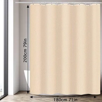 Produktbild von Famanu Duschvorhang wasserdicht - 180 x 200 cm