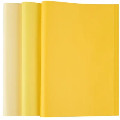 Immagine prodotto di Carta velina gialla, 60 fogli, formato 50 x 37 cm, ideale per sacchetti regalo e decorazioni