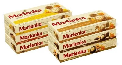 Produktbild von MARLENKA Honigkugeln MIX 6 x 235 g
