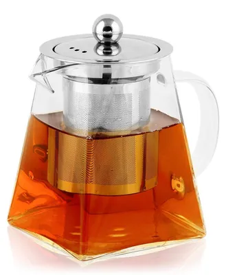 Produktbild von Teekanne aus Glas mit Sieb, 500 ml, aus Borosilikatglas
