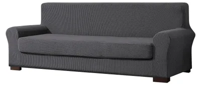 Obrázok produktu pre Elzusha – 2 kusy poťahov z tkaniny Jacquard na pohovku a vankúš. Vhodné na trojsedák
