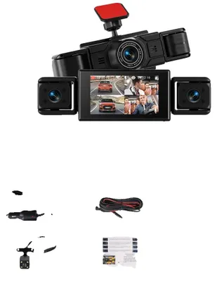 Productafbeelding van Dashboardcamera, 360° beeldweergave, nachtzicht, voor auto