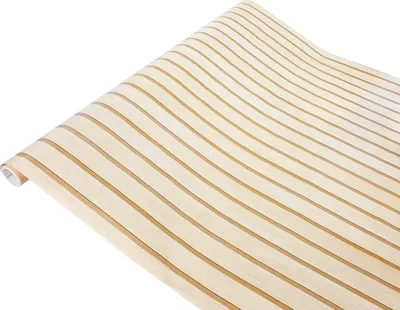 Produktbild von Klebefolie Möbel 45x200 cm - Lamellen Hell - Selbstklebende Möbelfolie in Deko-Stil - Folie für Möbel ideal zum Renovieren von Schränken, Türen und Arbeitsplatten