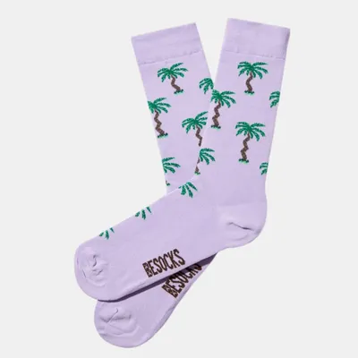 Produktbild von BeSocks Bio-Baumwollsocken - Palme, Größe 41-46
