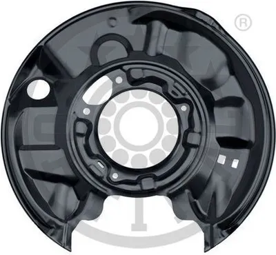 Produktbild von OPTIMAL Spritzblech Bremsscheibe passend für MERCEDES-BENZ C-Klasse Limousine (W203) Hinten Links BSP-4001L Ankerblech