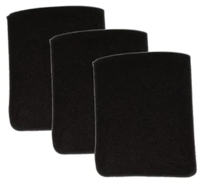 3 Schaumstofffilter für Parkside PNTS Staubsauger
