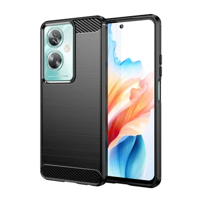 Produktbild von Hülle Oppo A79 Carbon Look Handyhülle Outdoor Stoßfeste Handy Tasche Bumper Case