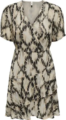 Produktbild von Only Elena Life Kurzes Kurzarmkleid Beige XS Frau Beige XS