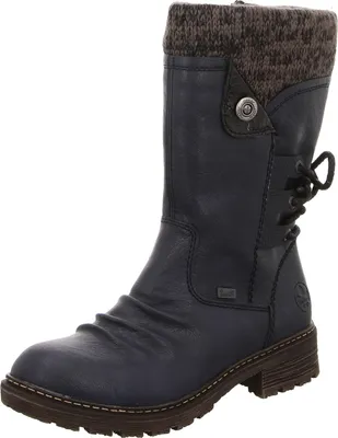 Produktbild von Rieker Stiefel bequem warm gefüttert in blau, Gr. 36