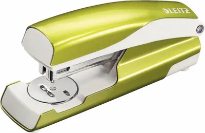 Obrázek produktu pro Leitz NeXXt 5502, 30 listy, Zelená, Stříbrná, 24/6, Kov, Plast, 80 g/m², Vršek